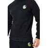 Sakaryaspor Erkek Siyah Pamuklu Üç İplik Şardonlu Sweatshirt