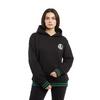 Sakaryaspor Pamuklu Kadın Siyah Sweatshirt-Logo
