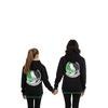 Sakaryaspor Pamuklu Kadın Siyah Sweatshirt-Logo