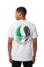 Sakaryaspor Erkek Beyaz Sıfır Yaka Tişört - Logo