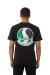 Sakaryaspor Erkek Siyah Sıfır Yaka Tişört - Logo